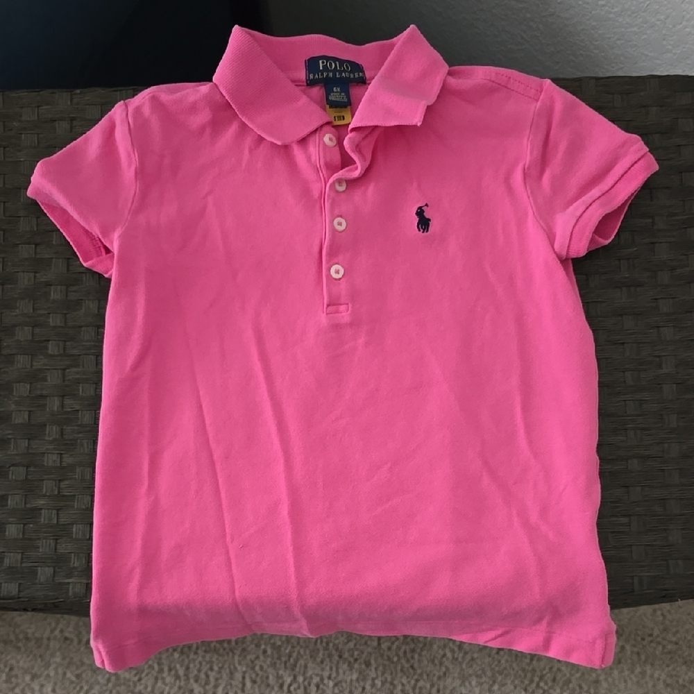 Polo by Ralph Lauren Kids Pink Polo Shirt